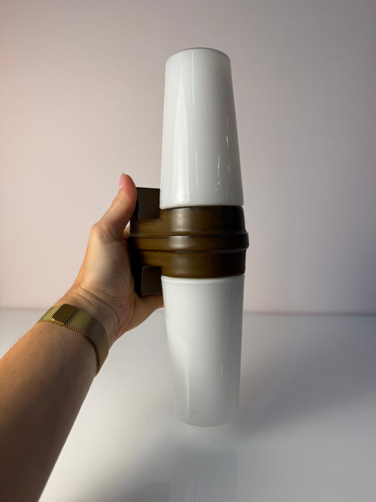 Wandlampe Modell 6060 braun von Sigvard Bernadotte für Ifö