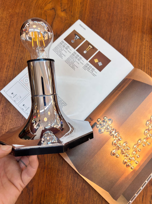 Kopfspiegel Wandlampe 6606/09 von STAFF