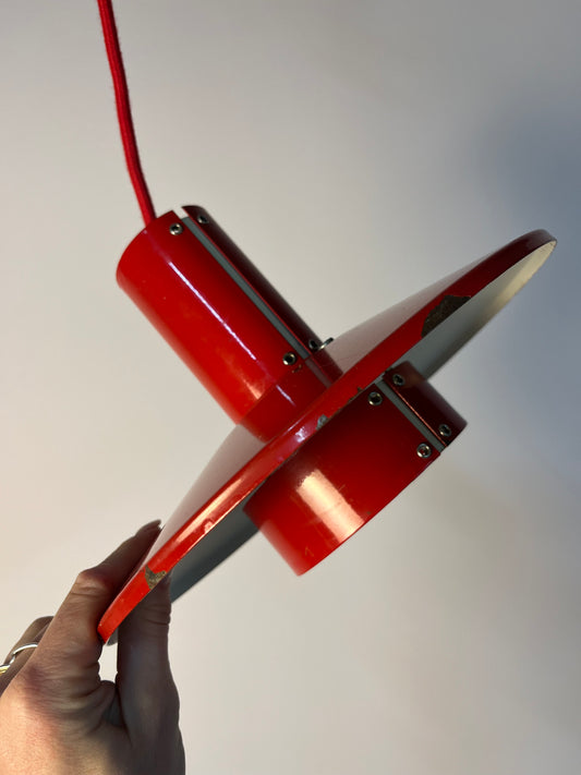 Lamellenlampe Flipper rot von Mogens Davidsen für von SC Sørensen