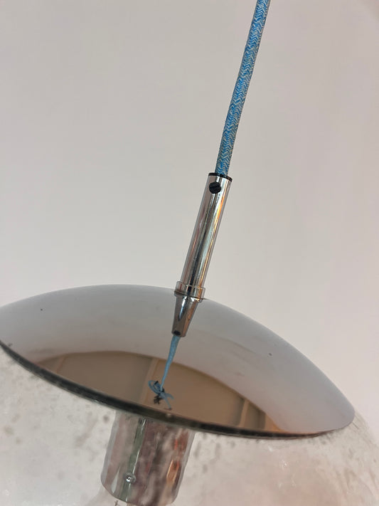 Kugellampe Glas Chrom von Hustadt Leuchten