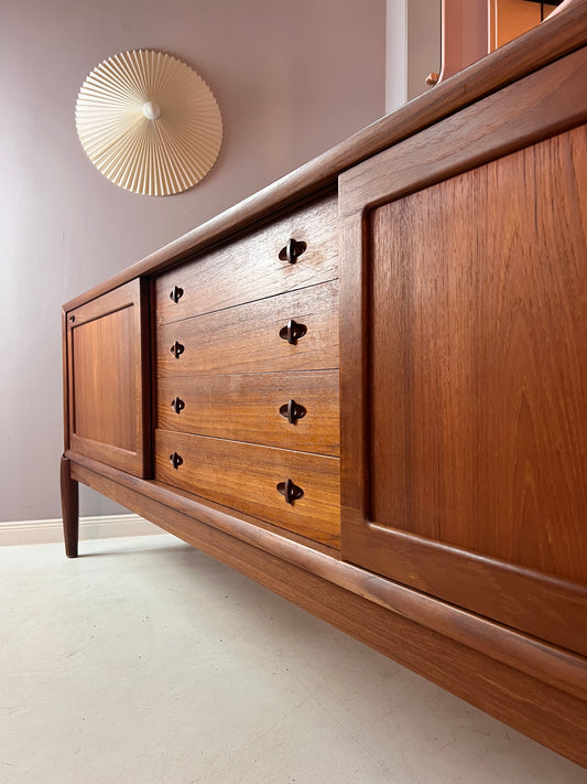 Sideboard Teak von H.W. Klein für Bramin