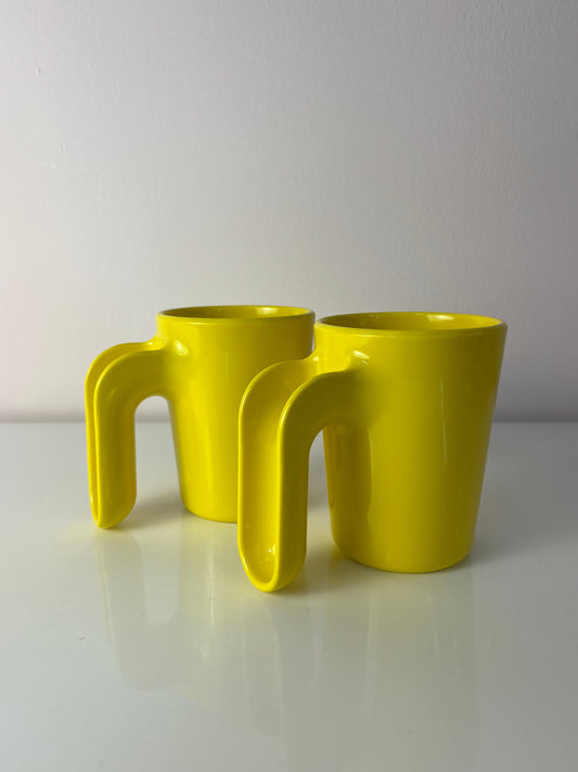 Set: 2x Tasse gelb von Ole Jensen für Room Copenhagen