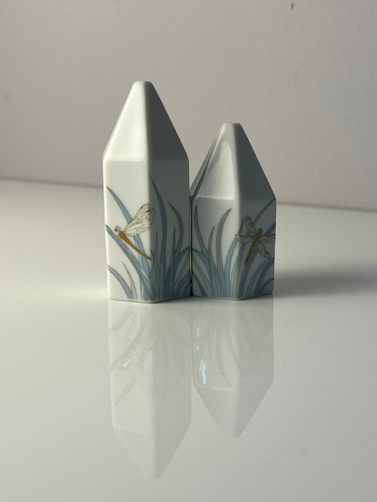 Set: Salz- & Pfefferstreuer Polygon Libelle von Tapio Wirkkala für Rosenthal Studio Line