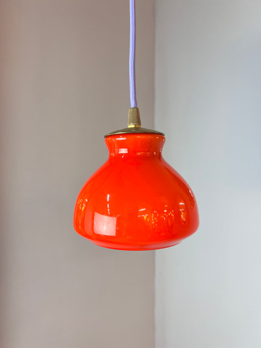 Hängelampe orange von Holmegaard