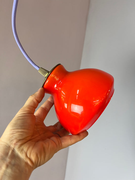 Hängelampe orange von Holmegaard