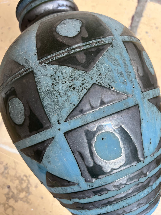 Vase „Ankara“ von Carstens Keramik West Germany
