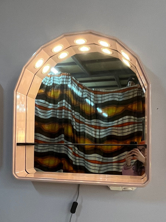 Set: Spiegelschrank rosa von Duscholux