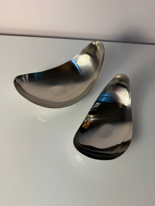 Set: Servierschalen Leaf von Helle Damkjær für Georg Jensen