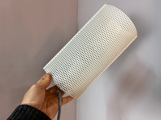 Wandlampe weiß mit Kabel von David GL Belysning