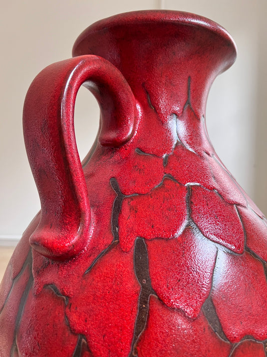 Bodenvase mit Drachenschuppen von Scheurich West Germany