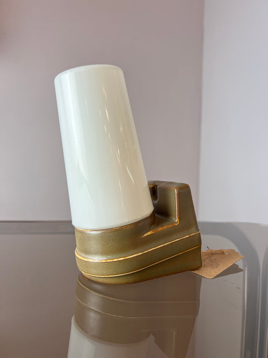 Wandlampe Modell 6080 oliv von Sigvard Bernadotte für Ifö