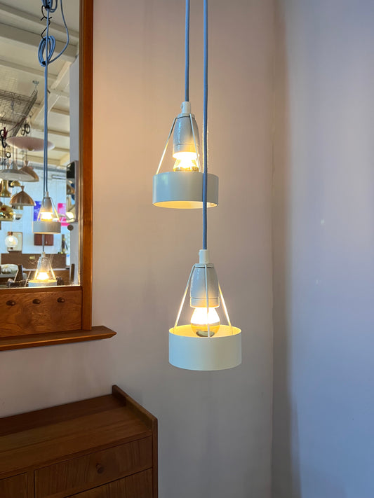 Set: 2x Hängelampe Typ 16800 weiß von Louis Poulsen