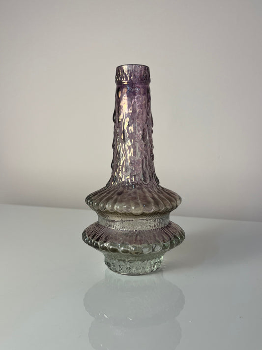 Vase Eisglas irisierend von Timo Sarpaneva für Iittala