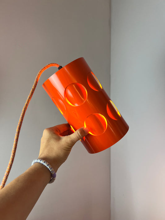 Hängelampe orange Metall von Raak Amsterdam
