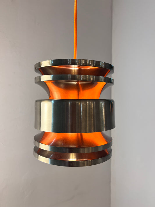 Hängelampe anthrazit orange von Carl Thore für Granhaga