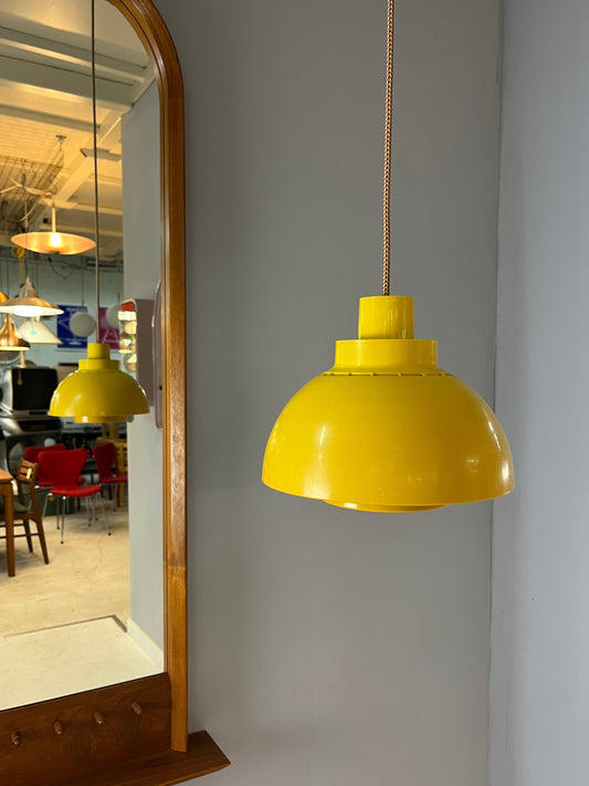 Hängelampe Minisol gelb von K. Kewo für Nordisk Solar