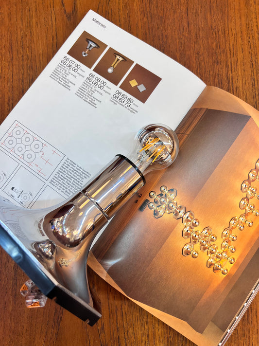 Kopfspiegel Wandlampe 6606/09 von STAFF