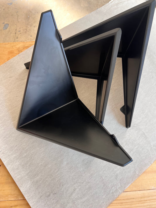 Set: 3x Regal "Butterfly" schwarz von Paul Cadovius