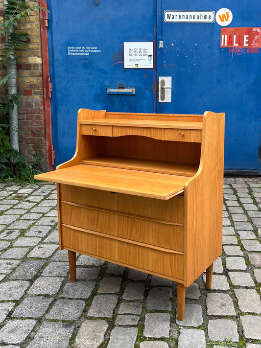 Sekretär mit Spiegel Eiche aus Dänemark