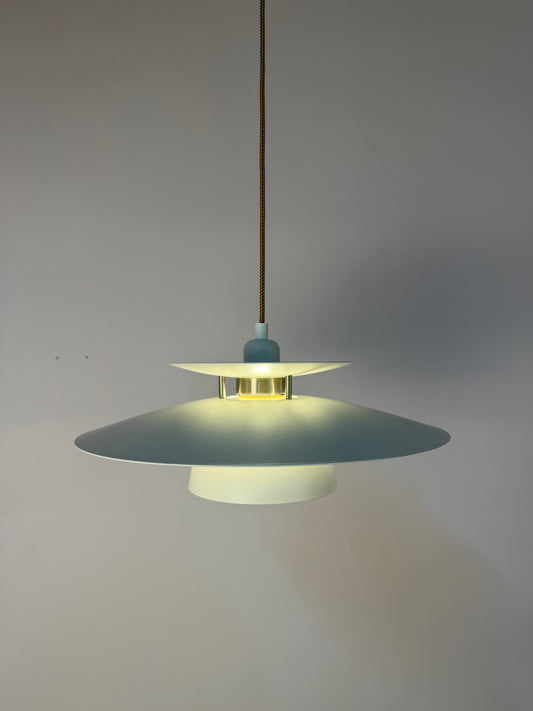 Lamellenlampe Typ 4450 weiß von Lyfa