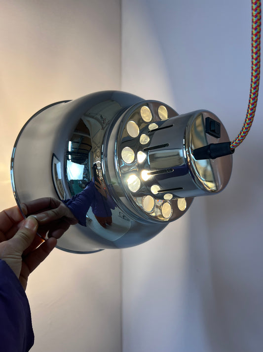 Hängelampe Chrom aus Dänemark