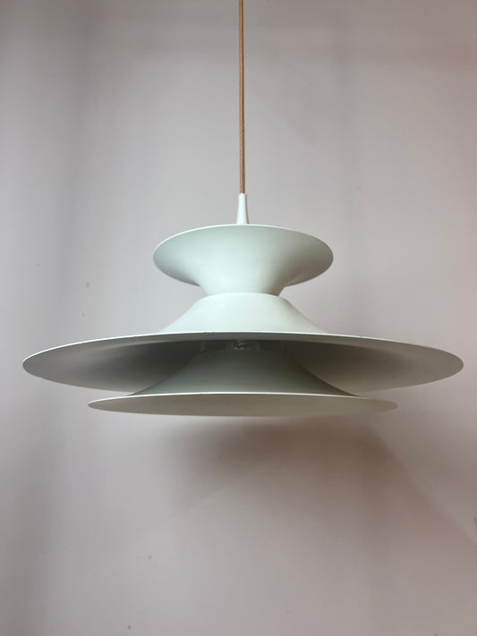 Lamellenlampe Radius weiß von Erik Blaslev für Fog & Mørup