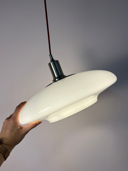 Hängelampe TÄLLBYN weiß Glas für IKEA