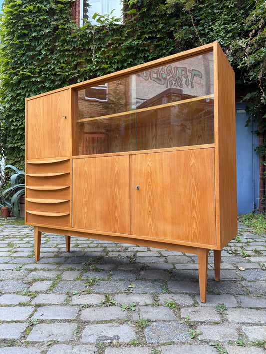 Highboard Typ 602/G Esche von Franz Ehrlich für Hellerau