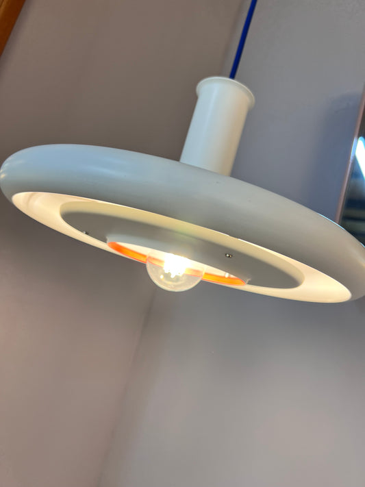 Hängelampe „Optima“ weiß von Hans Due für Fog & Mørup