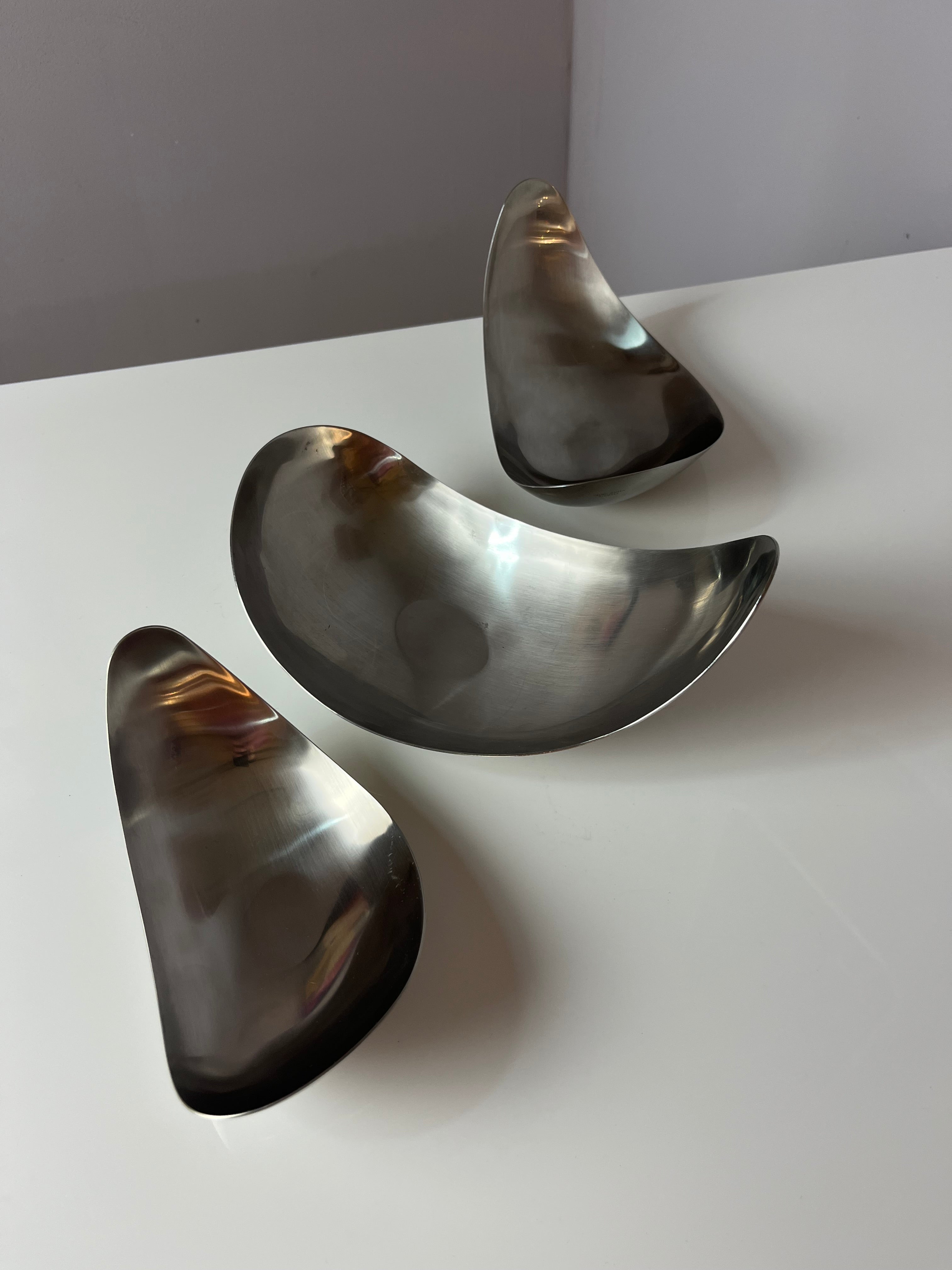 Georg Jensen Schalen Roestvrijstaal Silver-coloured bij