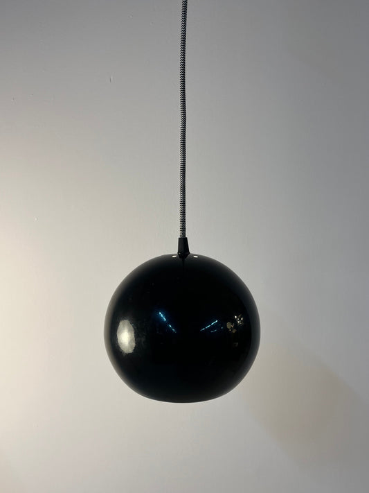 Kugellampe schwarz aus Dänemark