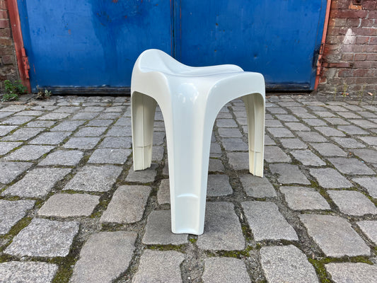 Stapelhocker Taboret weiß von Alexander Begge für Casala