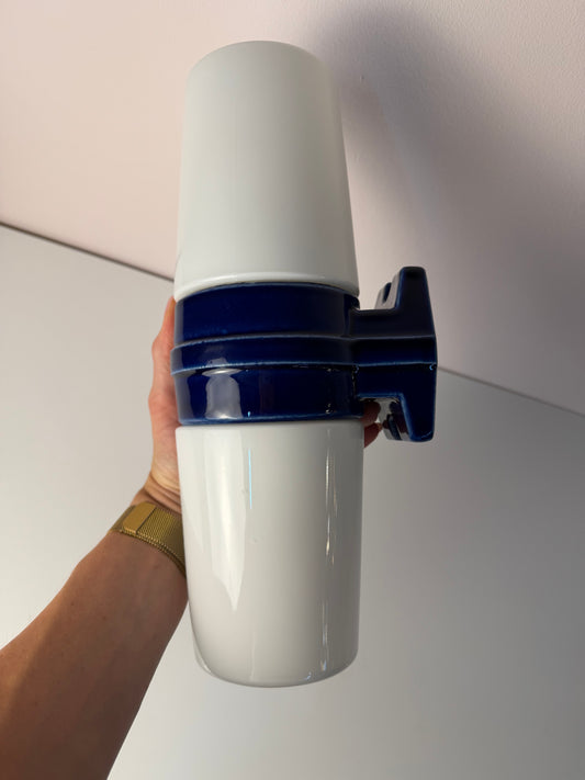 Wandlampe Modell 6065 blau von Sigvard Bernadotte für Ifö
