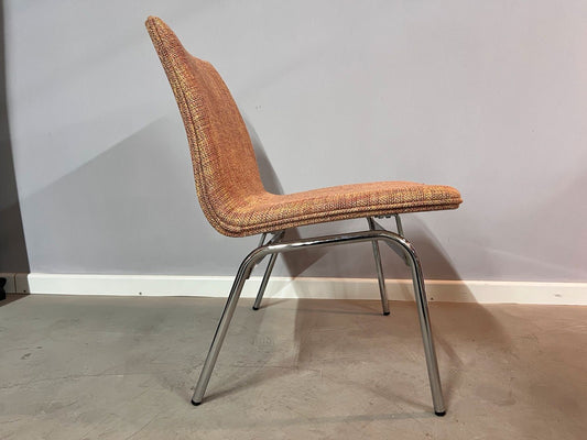 Sessel orange Chrom von Dura