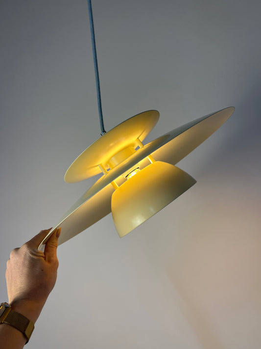 Lamellenlampe creme aus Dänemark