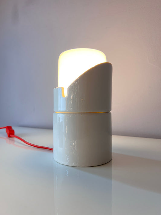 Wand-oder Tischlampe Modell 6050 weiß von Sigvard Bernadotte für Ifö