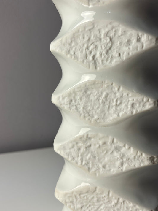 Vase 640/2 weiß Biskuitporzellan von Royal Porzellan Bavaria KPM