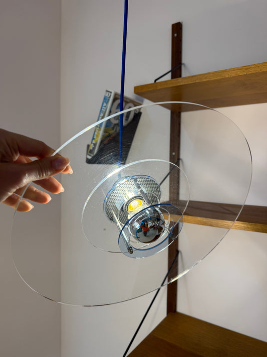 Lamellenlampe Modell Space Acrylglas von Design Light