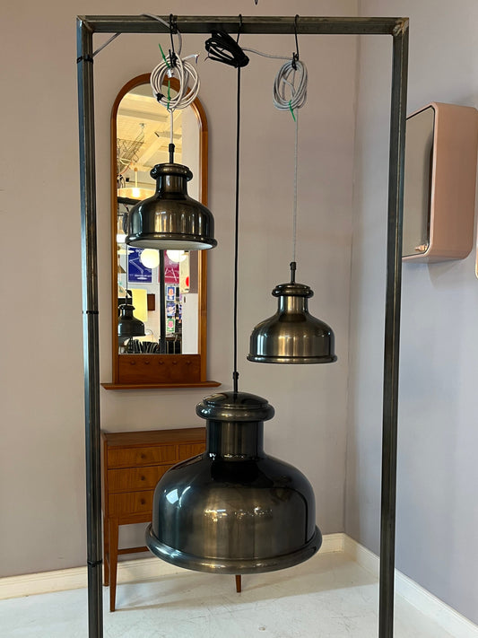 Hängelampe Country Line anthrazit von Sidse Werner für Holmegaard