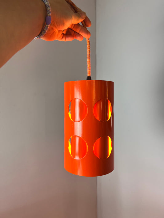 Hängelampe orange Metall von Raak Amsterdam
