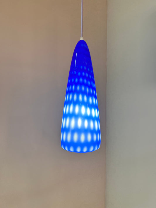 Hängelampe blau von Jo Hammerborg für Fog & Mørup