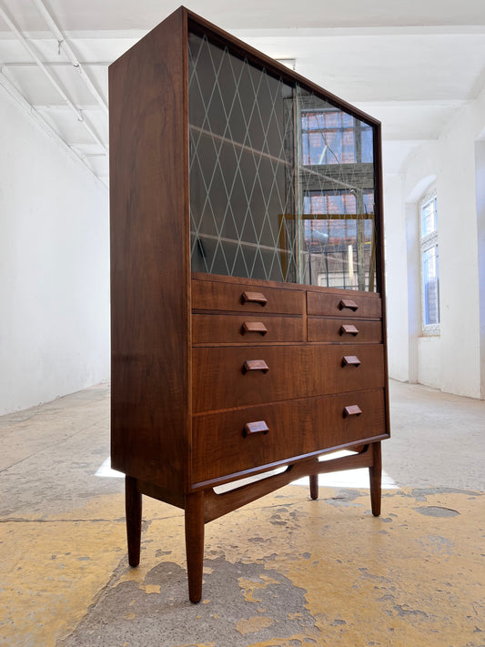 Vitrinenschrank Teak aus Dänemark