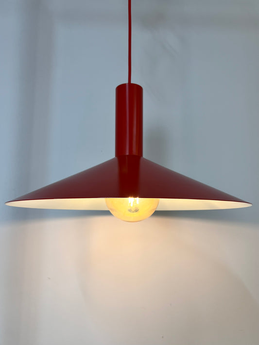 Hängelampe Formel 2 rot von Hans Due für Fog & Mørup