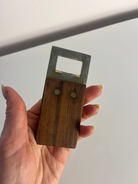 Flaschenöffner Teak aus Dänemark