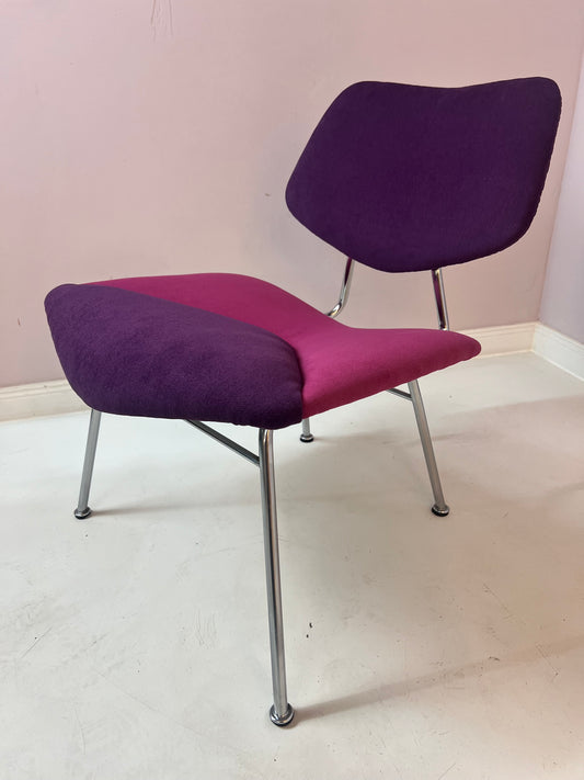 Sessel VERMUND VL 135 lila pink Chrom