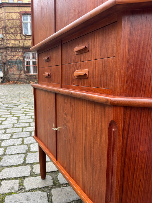 Eckschrank Teak von Aulum Møbelfabrik