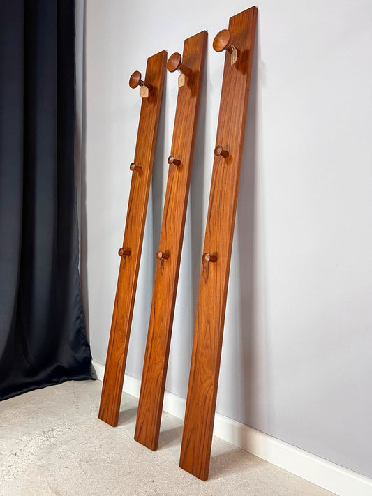 Wandgarderobe mit Haken Teak von Aksel Kjersgaard