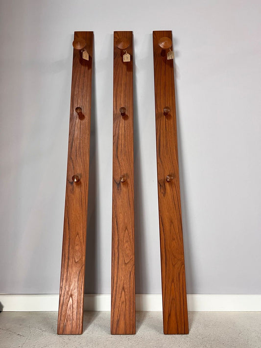 Wandgarderobe mit Haken Teak von Aksel Kjersgaard