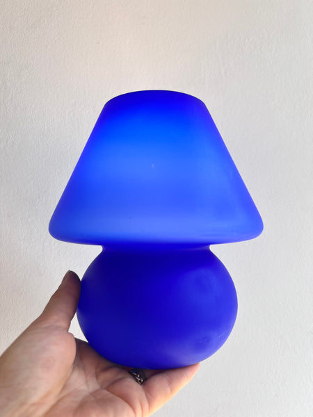 Mushroom Lampe Royalblau #1