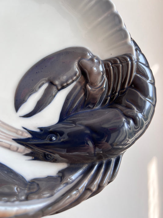 Schale Hummer Typ 3498 ∅ 19 cm von Erik Nielsen für Royal Copenhagen